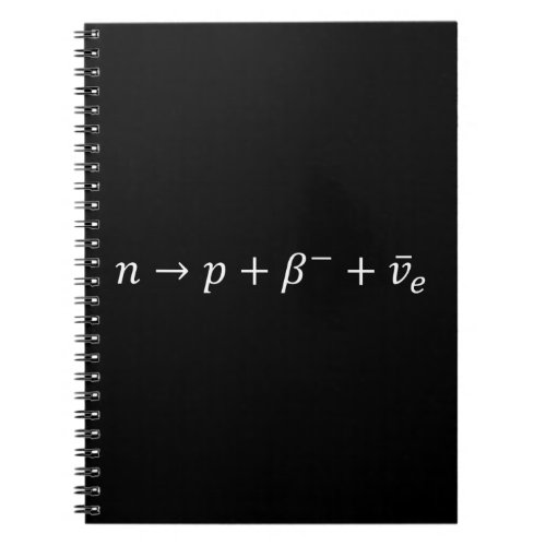 Neutron To Proton Beta Decay _ Nuclear Physics Bas Notebook