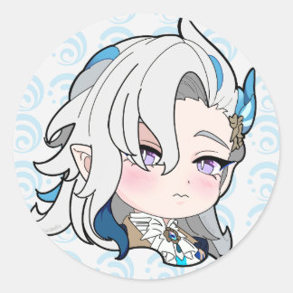 Neuvillette Sticker Chibi