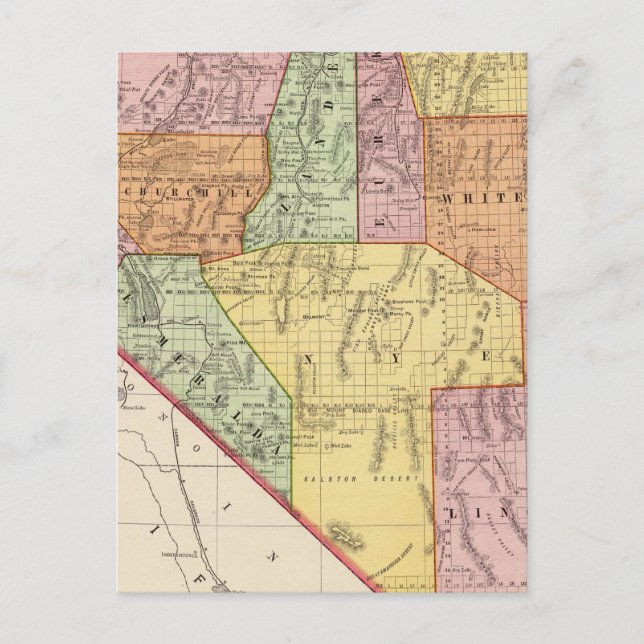 Nevada 4 postcard (Front)