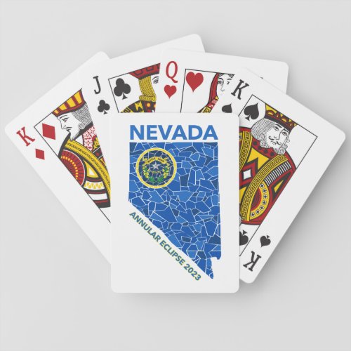 Nevada Annular Eclipse Playing Cards
