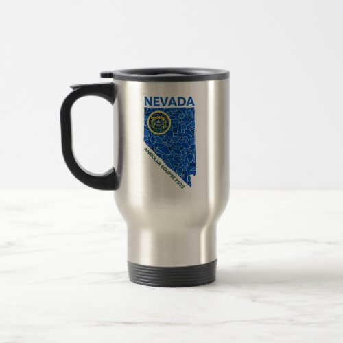 Nevada Annular Eclipse Travel Tumbler Travel Mug