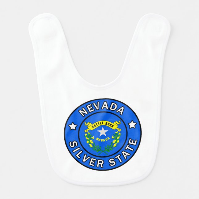Nevada Baby Bib (Front)