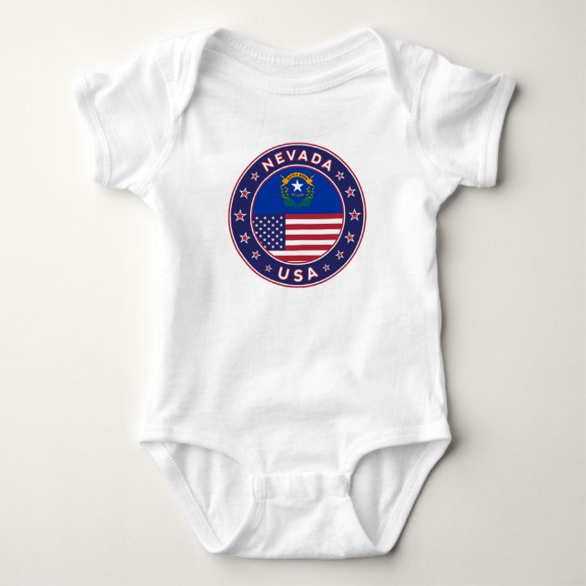 Nevada Baby Bodysuit (Front)