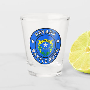 Nevada Battle Born Shot Glass