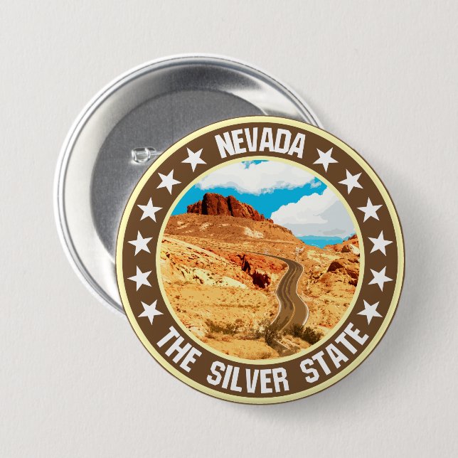Nevada                                             button (Front & Back)