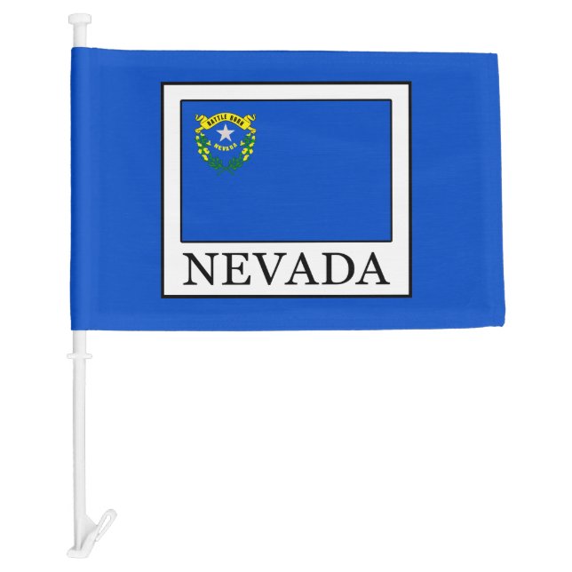 Nevada Car Flag (Front)