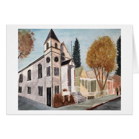 NEVADA CITY SCENES - WATERCOLOR CARDS (Front Horizontal)