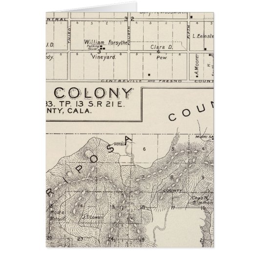 Nevada Colony Cards (Front)