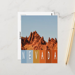 Nevada Desert  Postcard