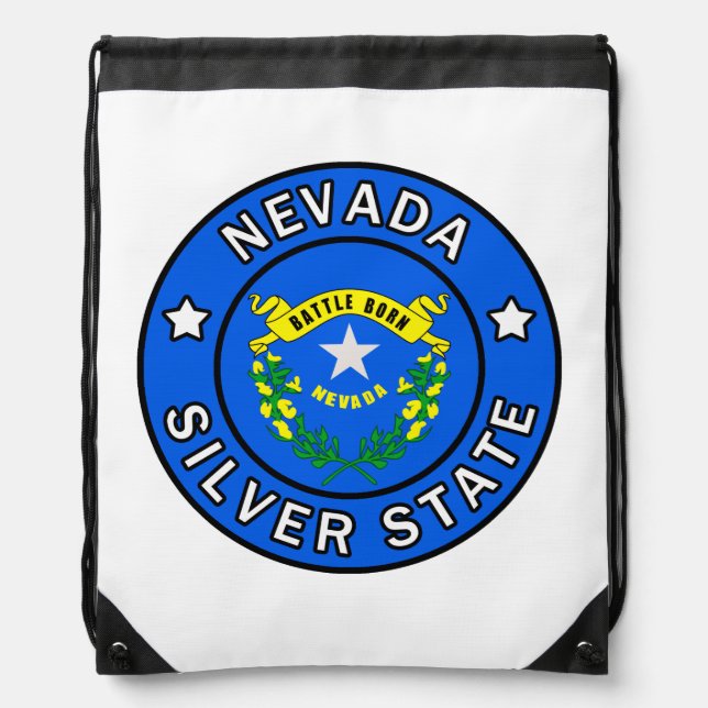 Nevada Drawstring Bag (Front)