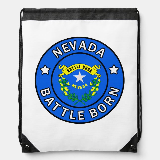 Nevada Drawstring Bag (Front)