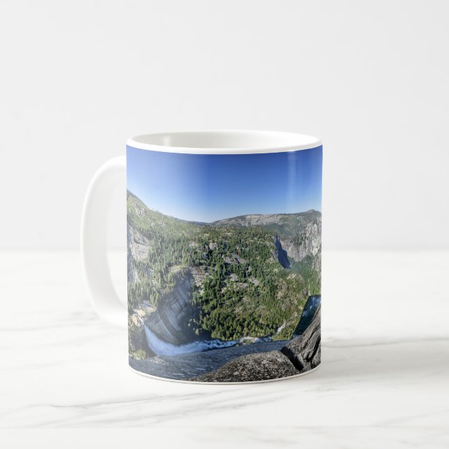Nevada Fall from Liberty Cap - Yosemite Coffee Mug (Front Left)
