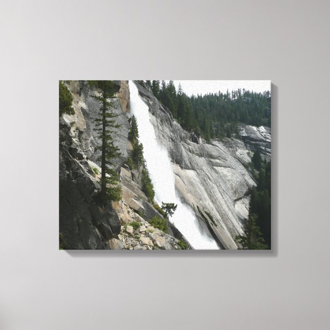 Nevada Falls at Yosemite National Park Canvas Print (Front)