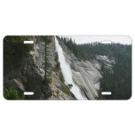Nevada Falls at Yosemite National Park License Plate