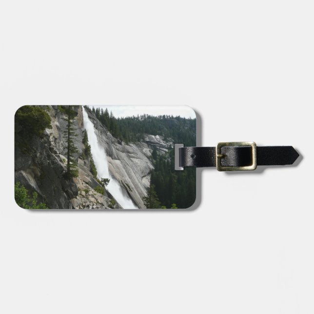 Nevada Falls at Yosemite National Park Luggage Tag (Front Horizontal)