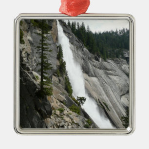 Nevada Falls at Yosemite National Park Metal Ornament