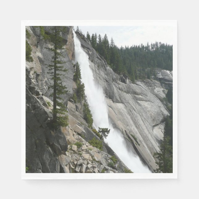 Nevada Falls at Yosemite National Park Napkins (Front)
