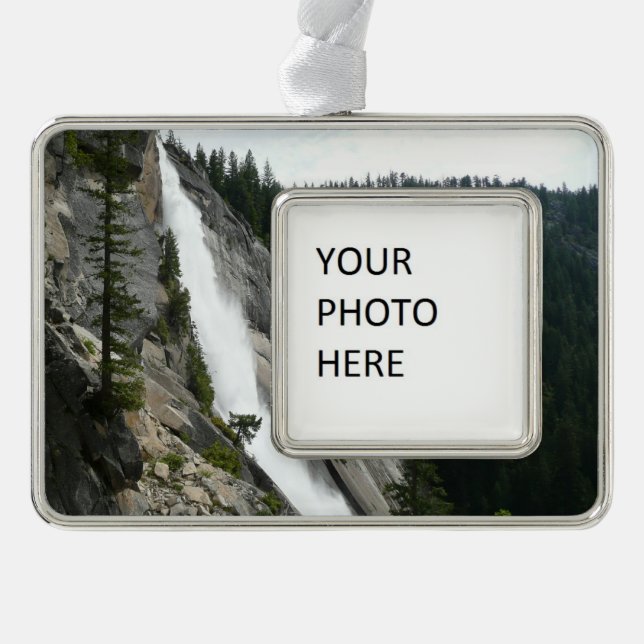 Nevada Falls at Yosemite National Park Ornament (Front)