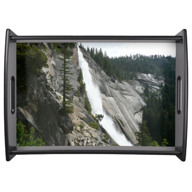 Nevada Falls at Yosemite National Park Serving Tray (Front)