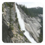 Nevada Falls at Yosemite National Park Square Sticker