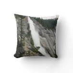Nevada Falls at Yosemite National Park Throw Pillow
