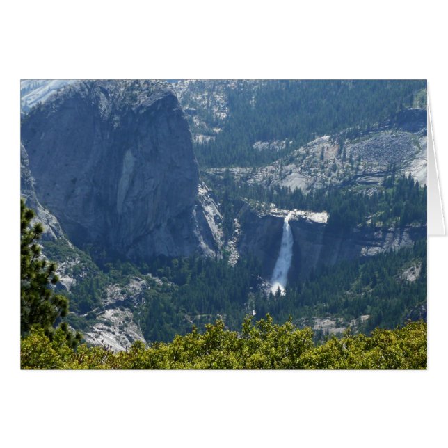 Nevada Falls from the Panorama Trail Cards (Front Horizontal)