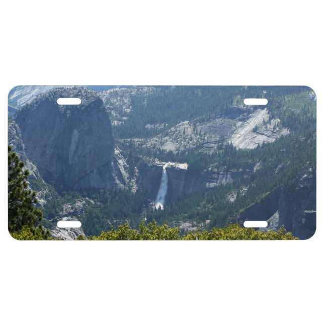 Nevada Falls from the Panorama Trail License Plate (Front)