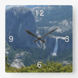 Nevada Falls from the Panorama Trail Square Wall Clock
