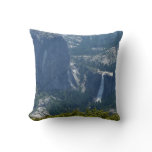 Nevada Falls from the Panorama Trail Throw Pillow