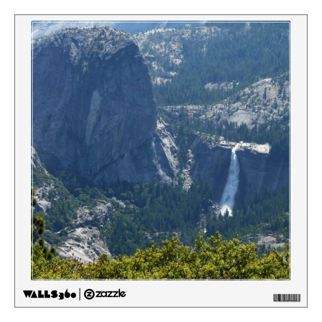 Nevada Falls from the Panorama Trail Wall Decal (Front)