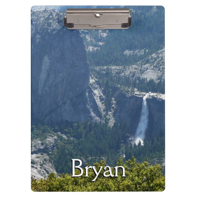 Nevada Falls from the Panorama Trail Yosemite Clipboard (Front)