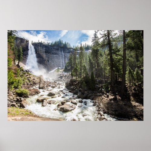 Nevada Falls Poster