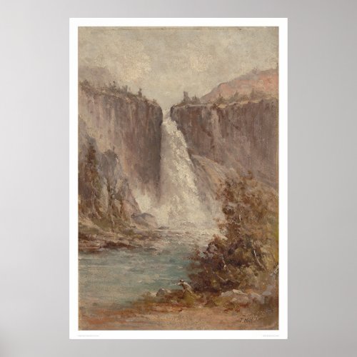 Nevada Falls Yosemite 1252 Poster