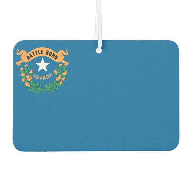NEVADA Flag - Air Freshener (Front)
