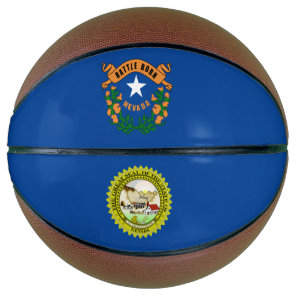 Nevada flag basketball