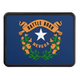 Nevada flag hitch cover