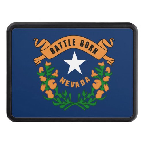 Nevada flag hitch cover