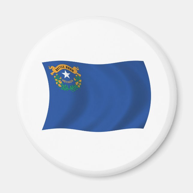 Nevada Flag Magnet (Front)