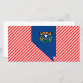 Nevada Flag Map (Front/Back)