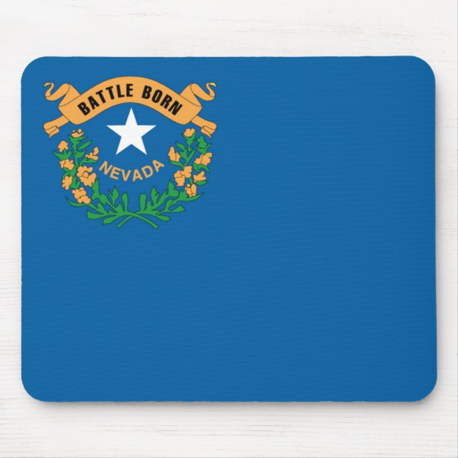 Nevada Flag Mousepad (Front)