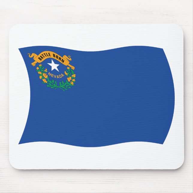 Nevada Flag Mousepad (Front)