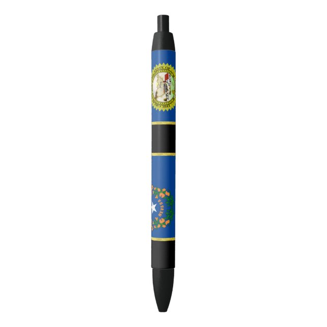 Nevada flag pen (Front Vertical)
