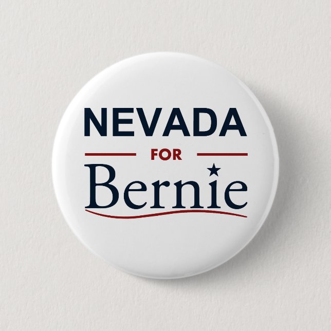 Nevada for Bernie Button (Front)