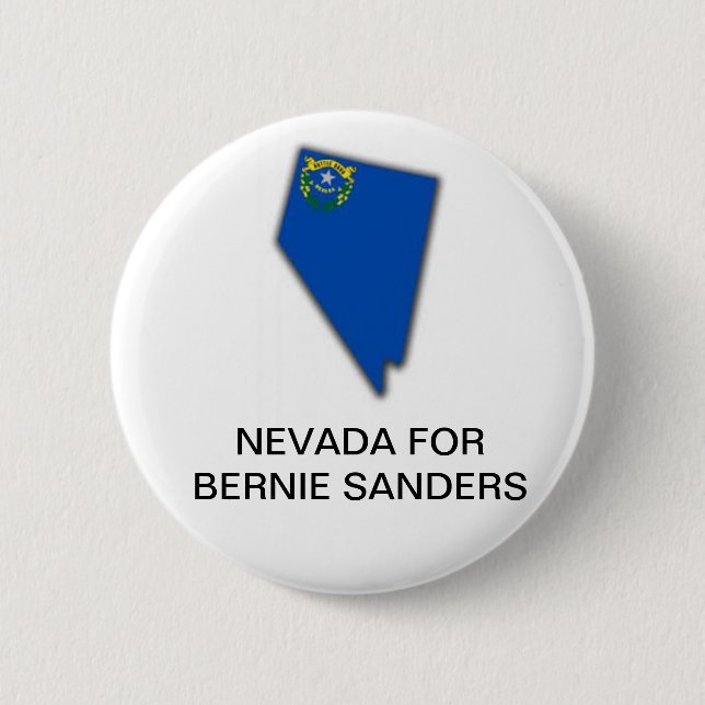 NEVADA for BERNIE SANDERS  2020 Button (Front)