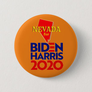 Nevada for Biden Harris 2020 Button