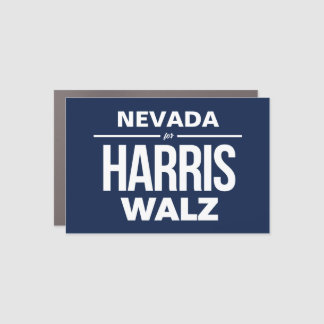 Nevada for Harris Walz Car Magnet