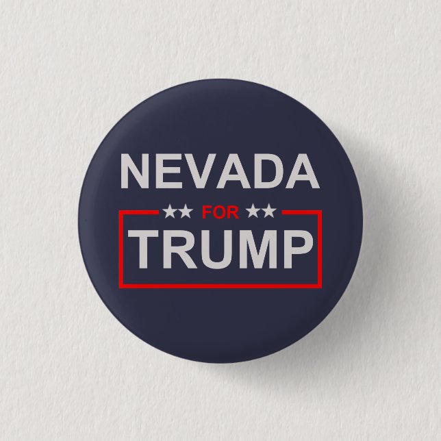Nevada for Trump Button (Front)