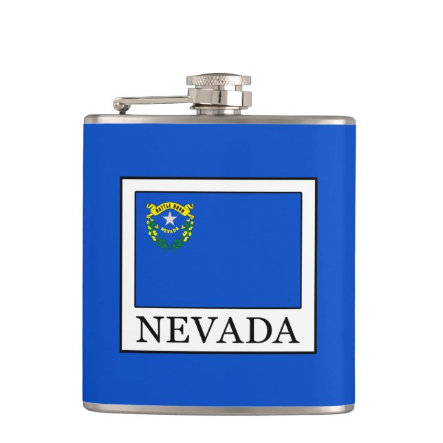 Nevada Hip Flask (Front)