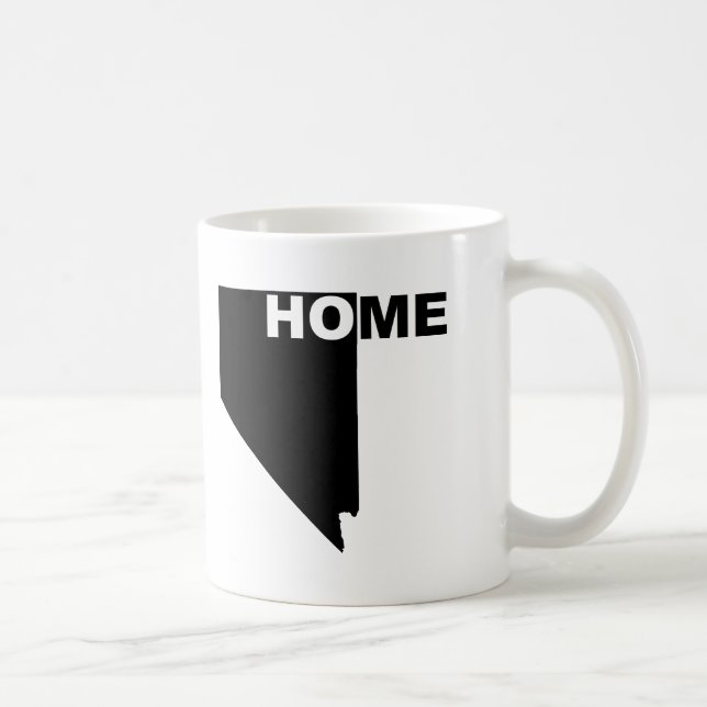 Nevada Home Away From State Mug or Travel Mug (Right)