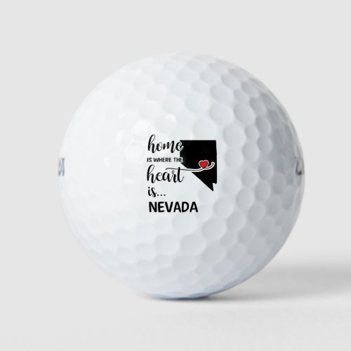 Nevada home is where the heart is golf balls
